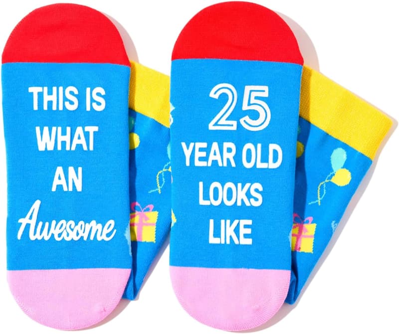 Birthday Gift Socks for Men and Women in Their 20s-30s