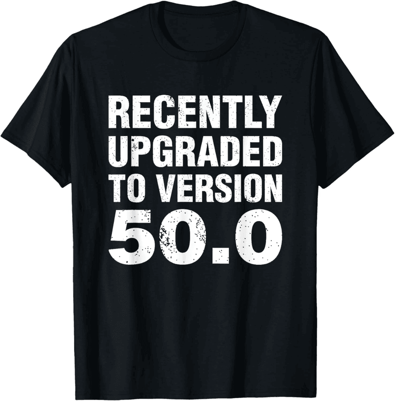 50th Birthday Joke T-Shirt for Men, 1975 Humor Design