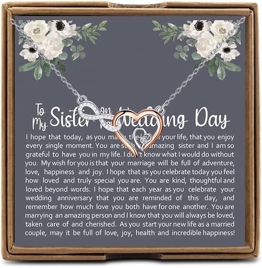 Sister Bride Necklace - Wedding Day Gift