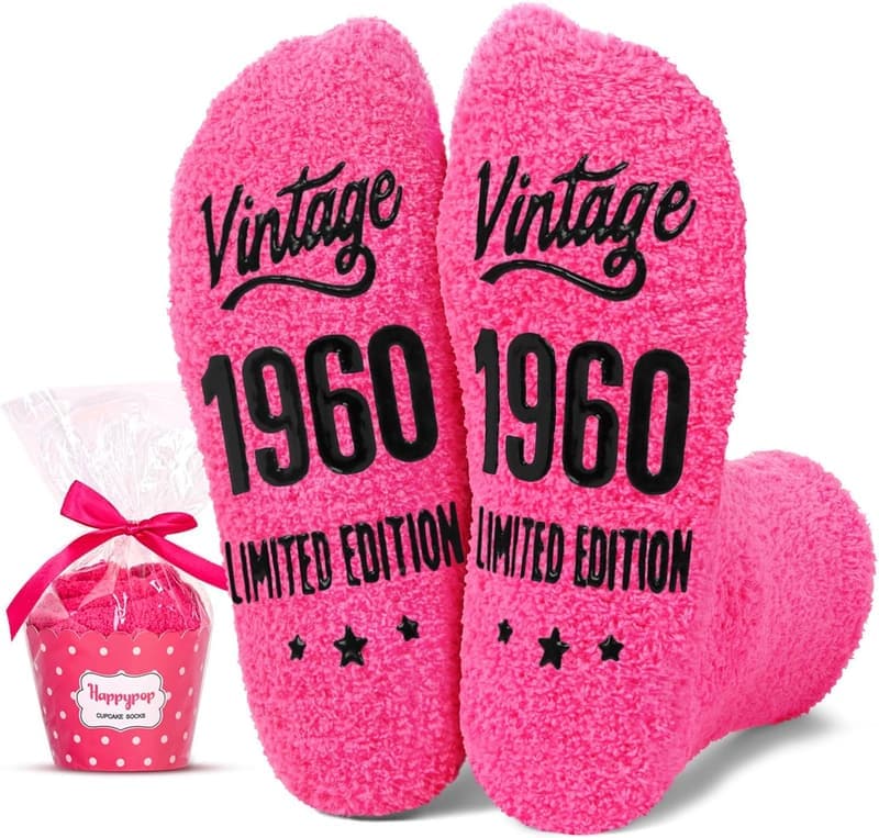 65th/70th Birthday Socks for Grandma - HAPPYPOP