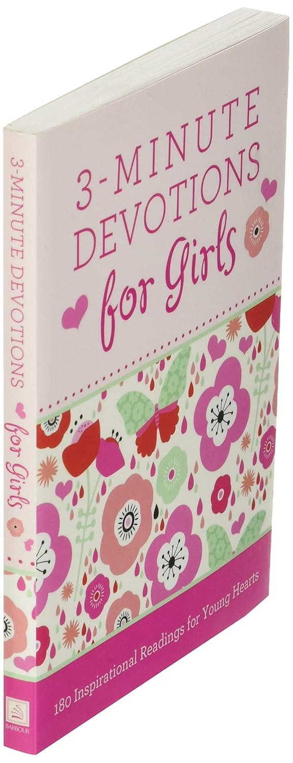 180 Inspirational Readings for Girls: 3-Minute Devotions