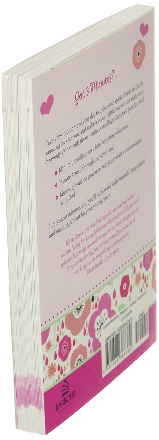 180 Inspirational Readings for Girls: 3-Minute Devotions