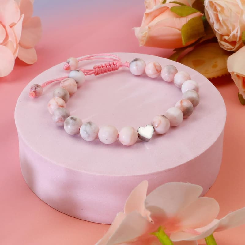 Adjustable Beaded Bracelets for Girls' Birthday Gifts