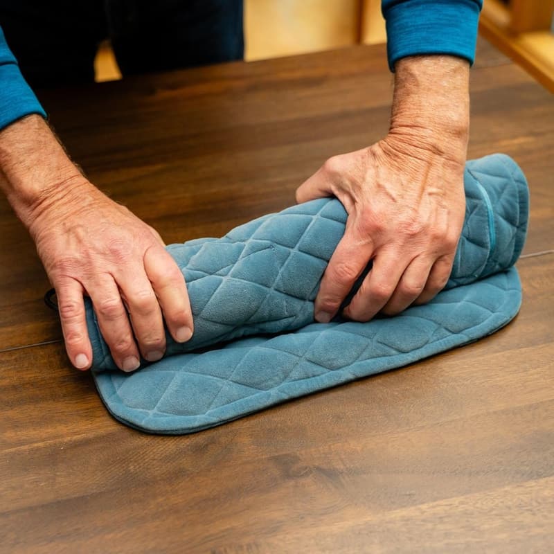 Travel Massage Cushion for Leg & Back Pain Relief