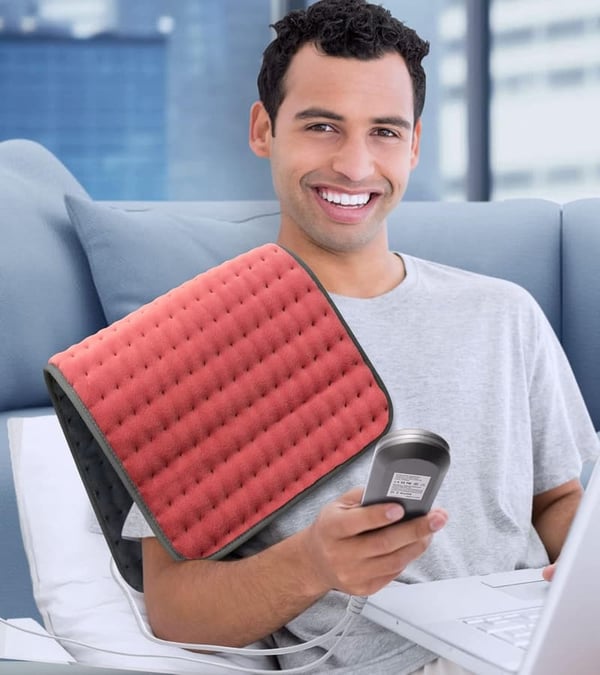 Extra Large Heating Pad for Pain Relief - Machine Washable