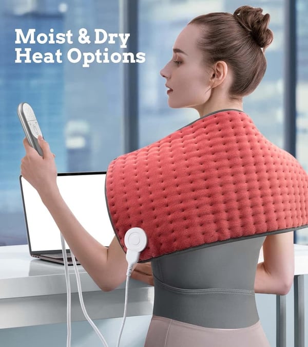 Extra Large Heating Pad for Pain Relief - Machine Washable