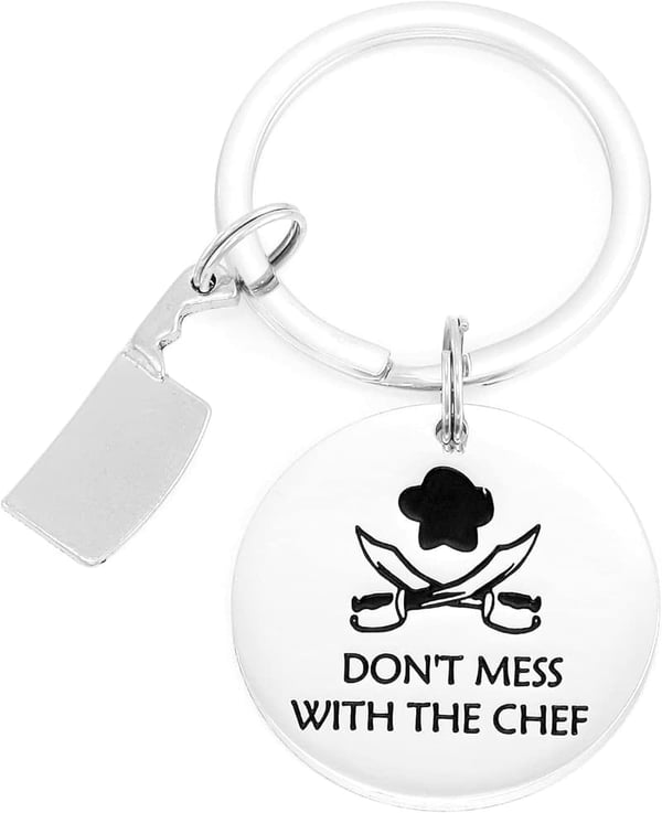 Culinary Gift Keychain for Chefs and Cooks