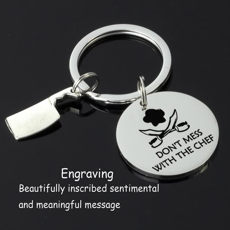 Culinary Gift Keychain for Chefs and Cooks