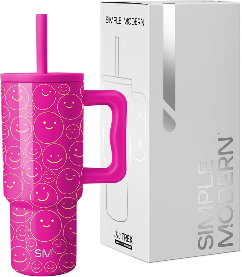 Happy Days 24 oz Spill-Proof Kids Tumbler with Silicone Straw