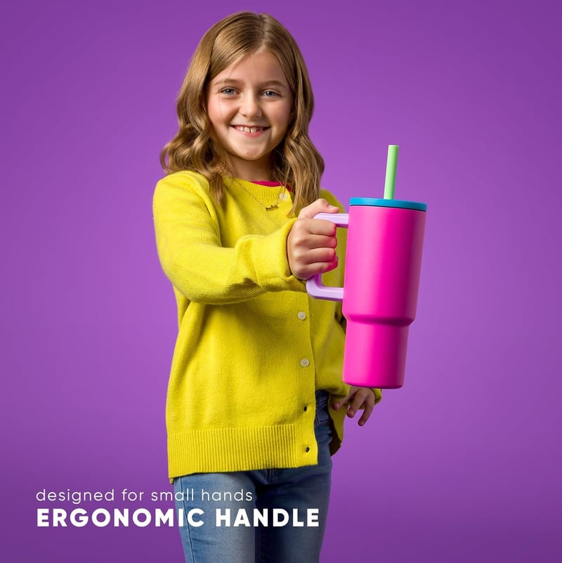 Happy Days 24 oz Spill-Proof Kids Tumbler with Silicone Straw