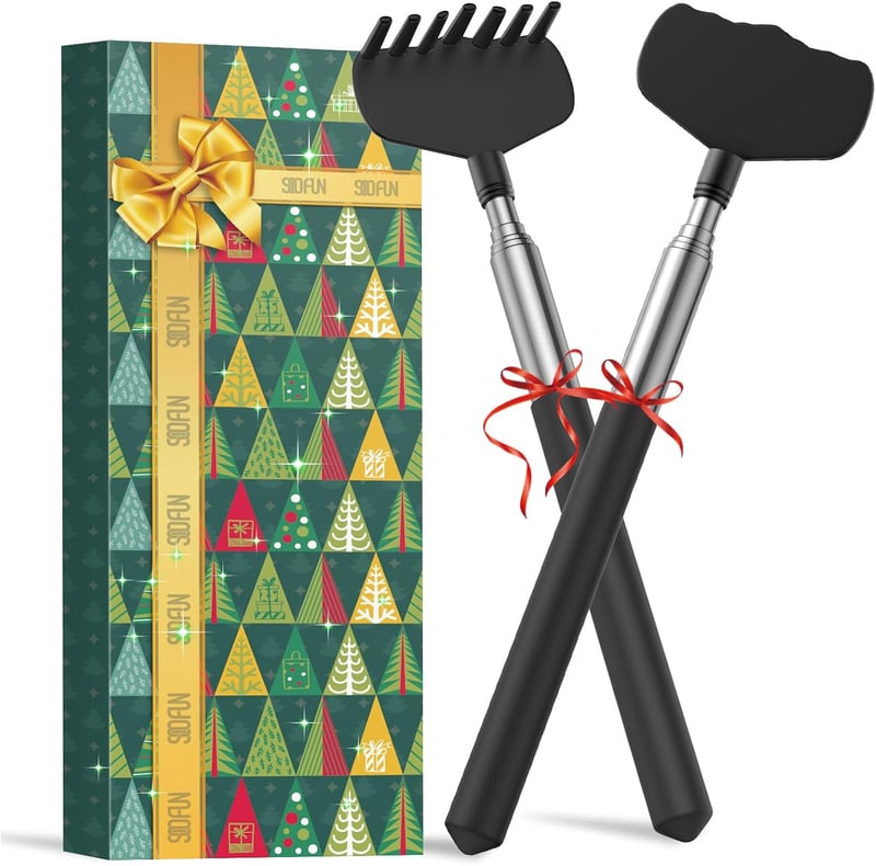 Extendable Back Scratcher - Fun Stocking Stuffer for Adults