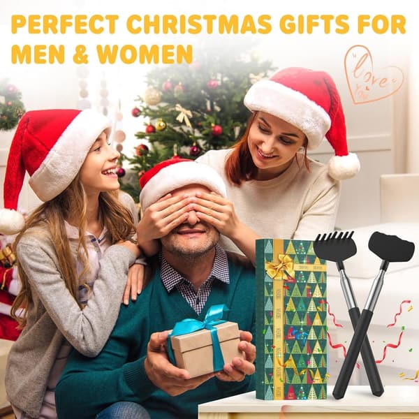 Extendable Back Scratcher - Fun Stocking Stuffer for Adults