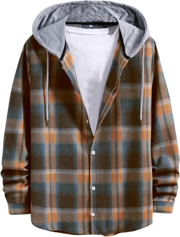 Flannel Jacket for Men - Lined Fleece, Great Gift Idea