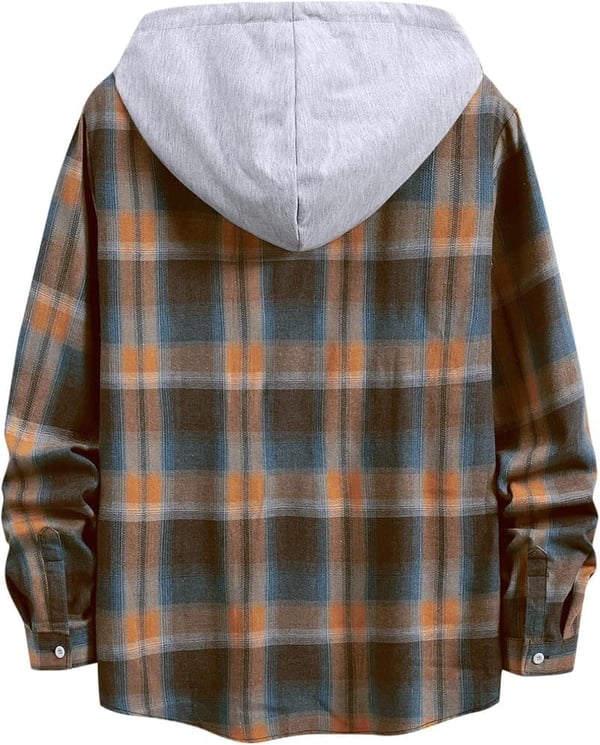 Flannel Jacket for Men - Lined Fleece, Great Gift Idea