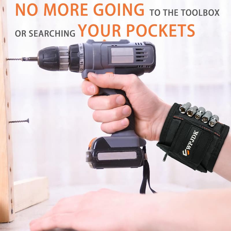Magnetic Wristband for Screws & Bits - Father's Day Gift