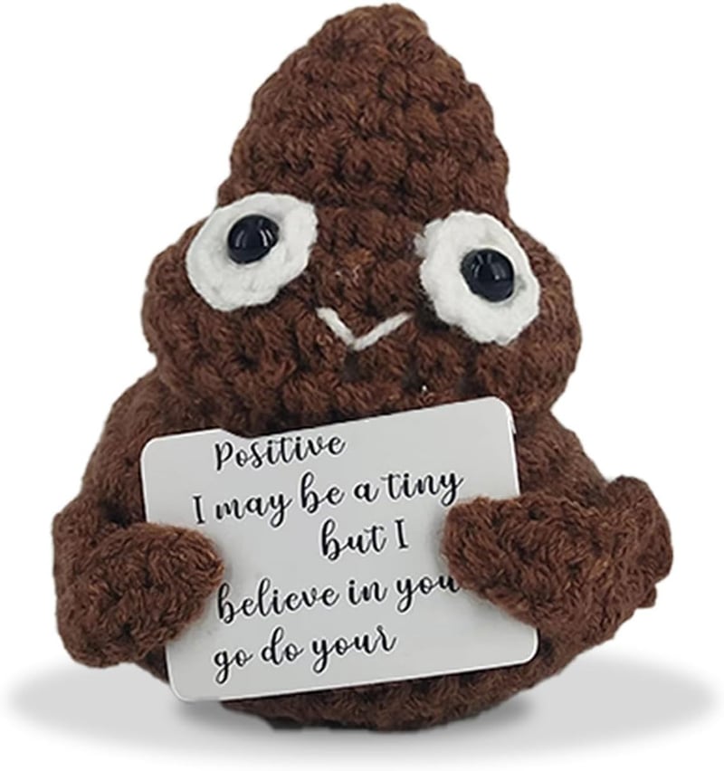 Funny Poop Toy - Mini Positive Gift for Birthdays & Gags