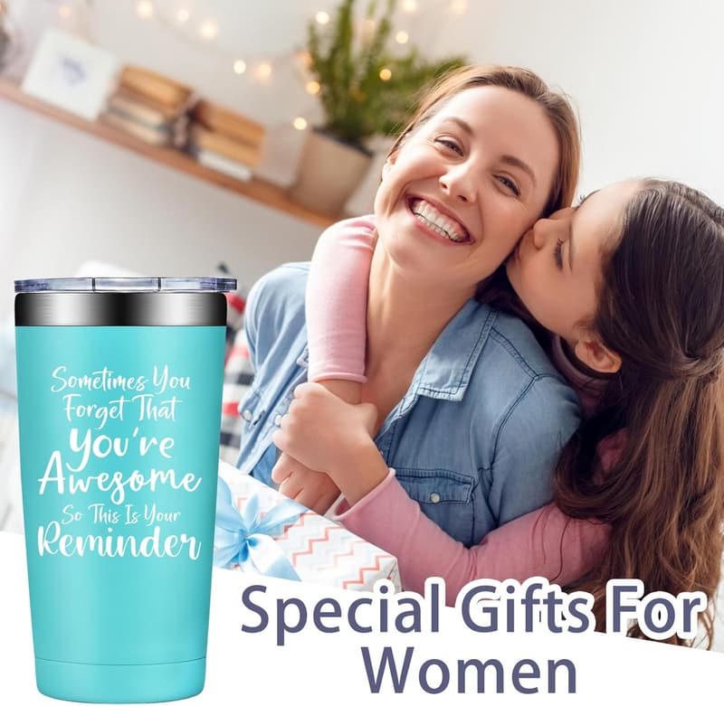 Inspirational Thank You Gift - 20oz Insulated Tumbler for Women