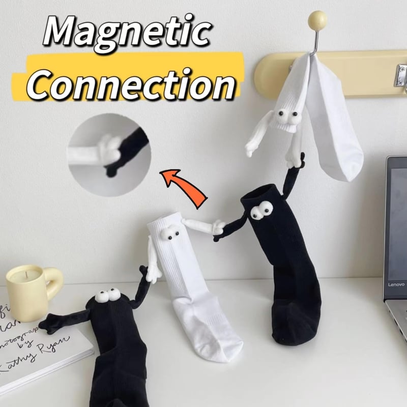 Magnetic Connection Doll Socks - Funny Gift for Christmas
