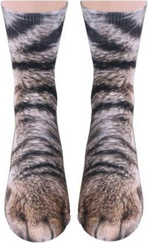 Funny 3D Animal Paw Socks - Novelty Christmas Gift for All