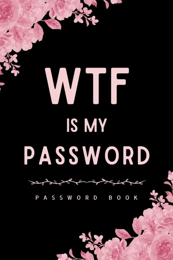Password Keeper Book for Women: Track Usernames & Logins