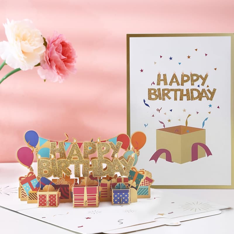Birthday Gift Basket Set for Women - Unique Presents for Her