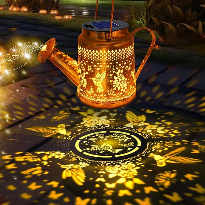 Hummingbird Solar Lanterns for Garden - Waterproof Hanging Lights
