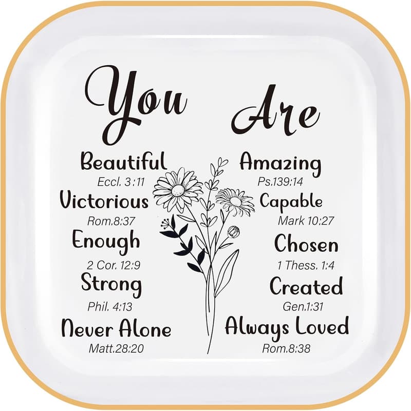 Inspirational Christian Jewelry Dish for Women - Mother's Day Gift