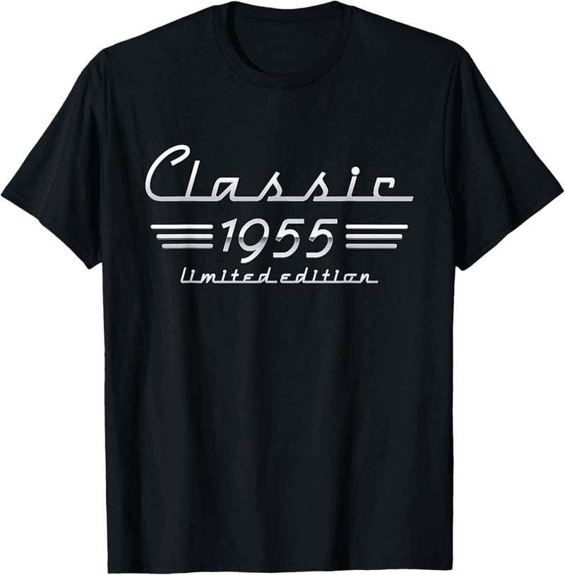 1955 Limited Edition 70th Birthday T-Shirt for Men