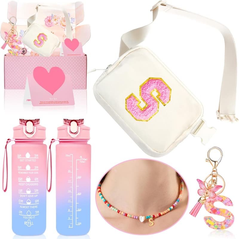 Personalized Fanny Pack for Girls - Birthday Gift Set (Ages 4-13)