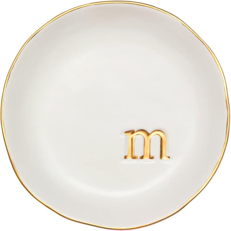 Mother's Day Ceramic Jewelry Tray, Decorative Trinket Dish for Women