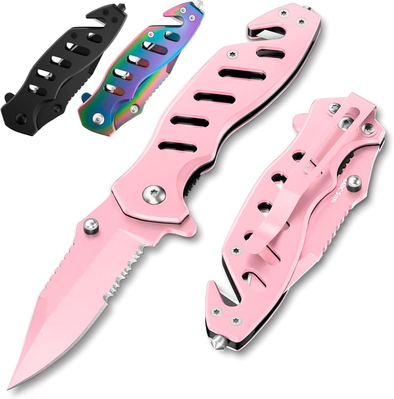 Women's Legal Pink Pocket Knife - 2.68
