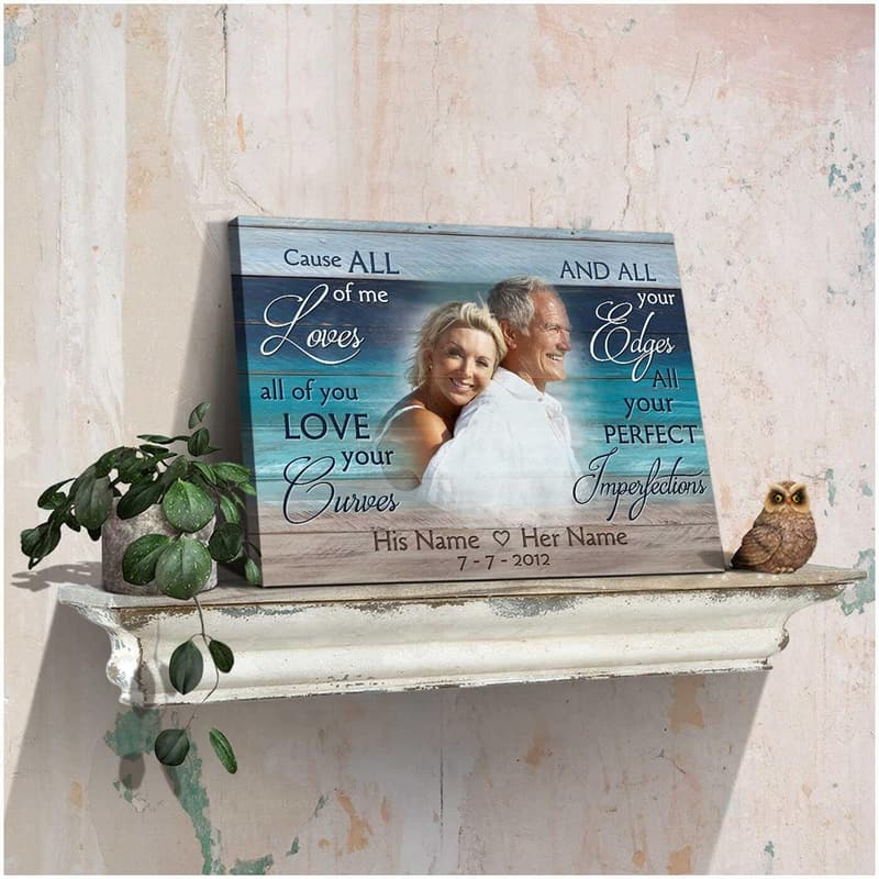 Personalized Wall Art Family Name Sign for Husband