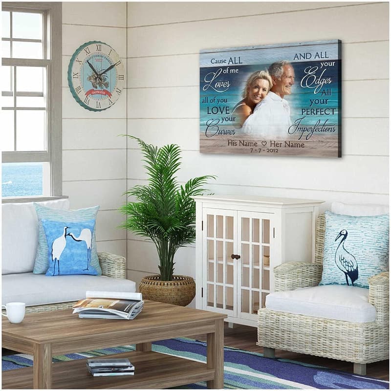 Personalized Wall Art Family Name Sign for Husband