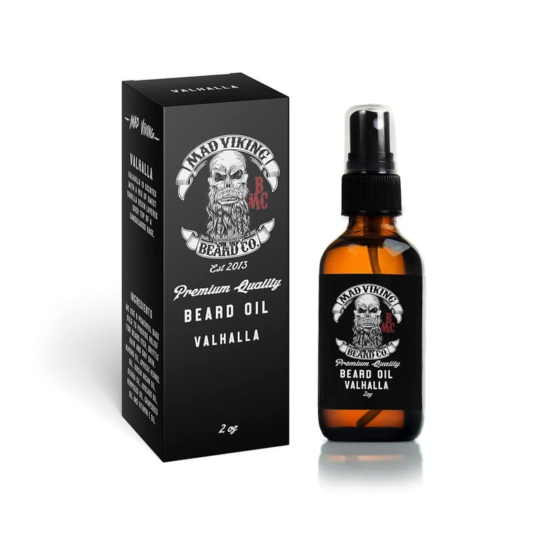 Valhalla Beard Oil - Smooth Sandalwood & Vanilla - 2oz
