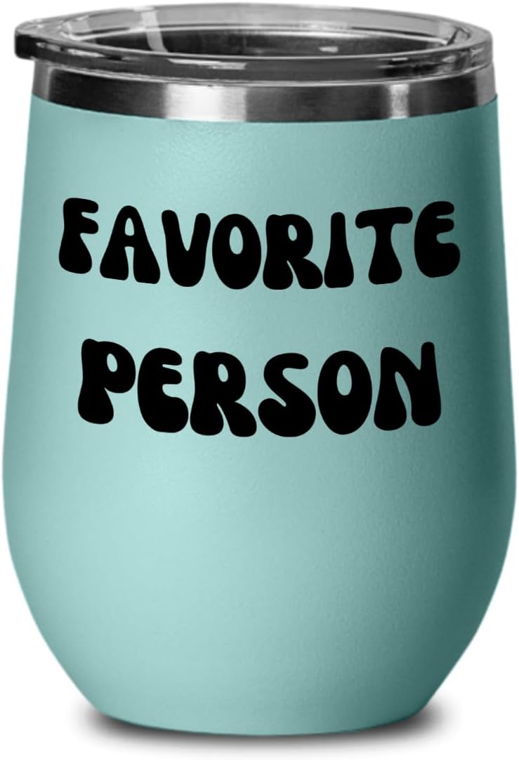 BFF Wine Glass Gift for Anniversary or Christmas