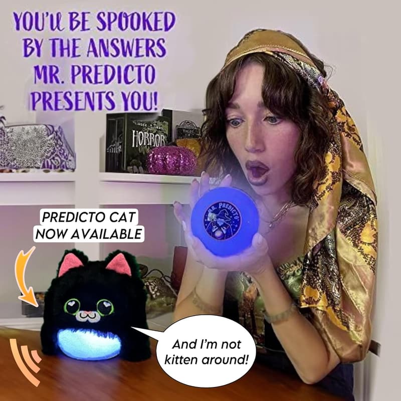 Interactive Color Changing Crystal Ball - Novelty Gift for Teens