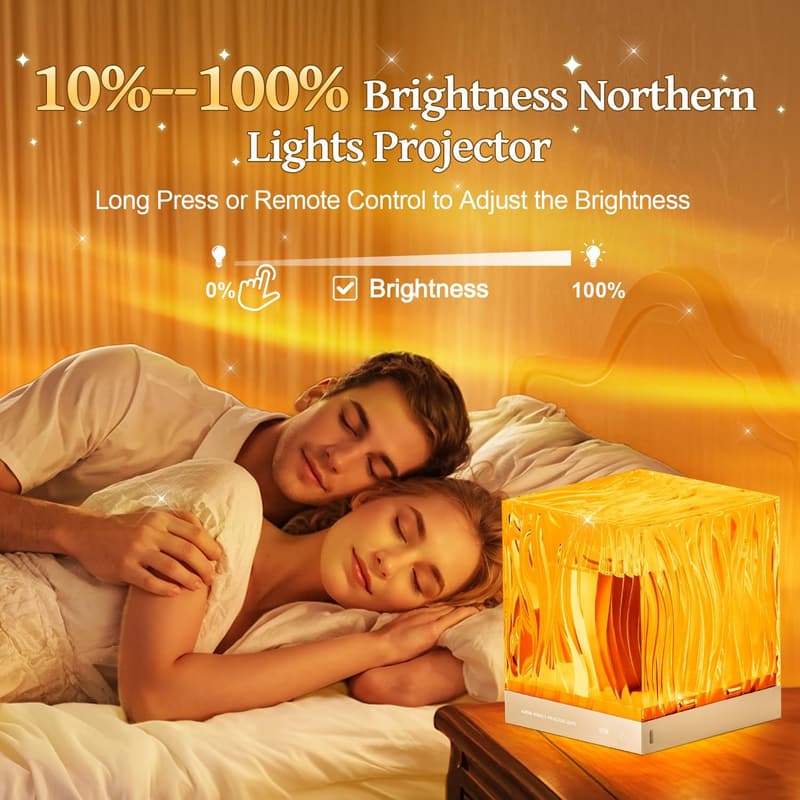 Galaxy Projector Night Light with 18 Colors - Room Decor for Teens