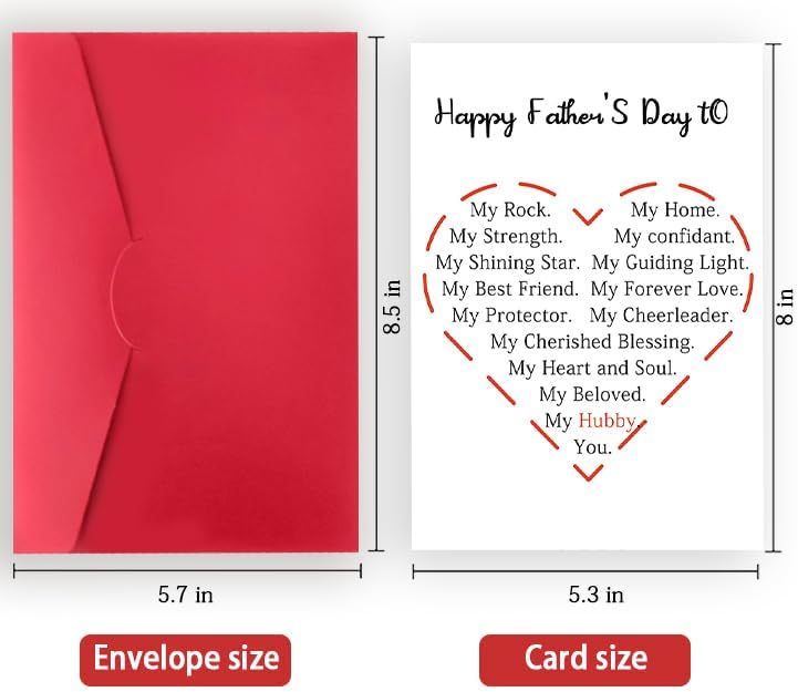 Funny Father's Day Card for Husband or Boyfriend