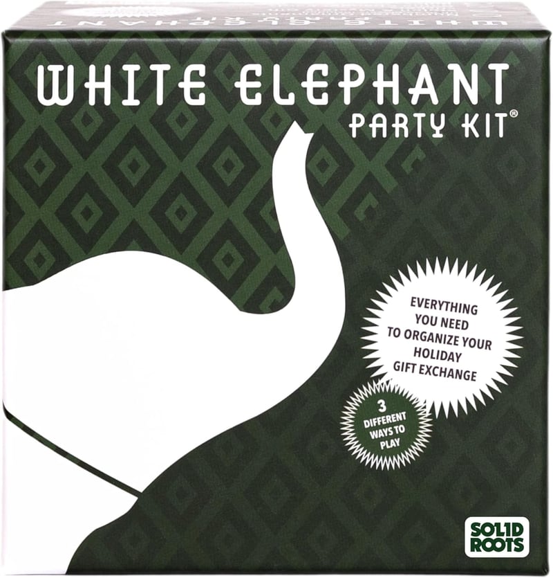 Holiday White Elephant Party Game Kit for Ages 8+