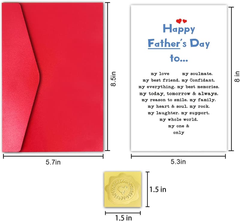 Happy Father's Day Card for Husband - Heartfelt Appreciation