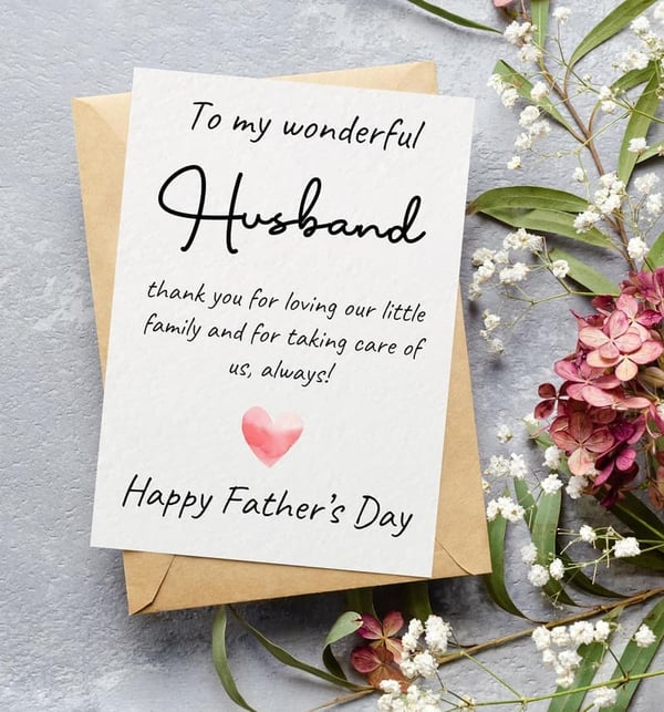 Husband's Day Card - Folded 5