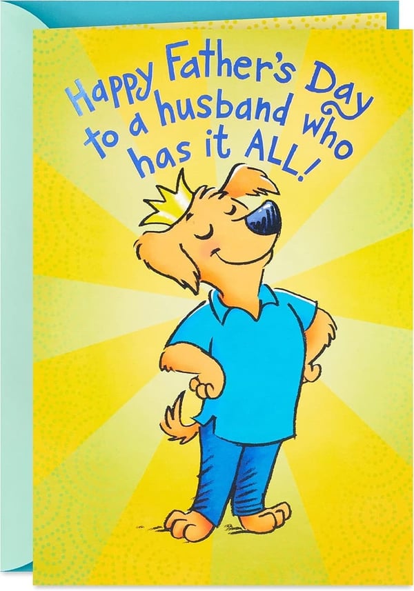 Funny Father's Day Card for Husband