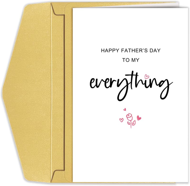 Happy Father's Day Card for Him from Wife or Girlfriend