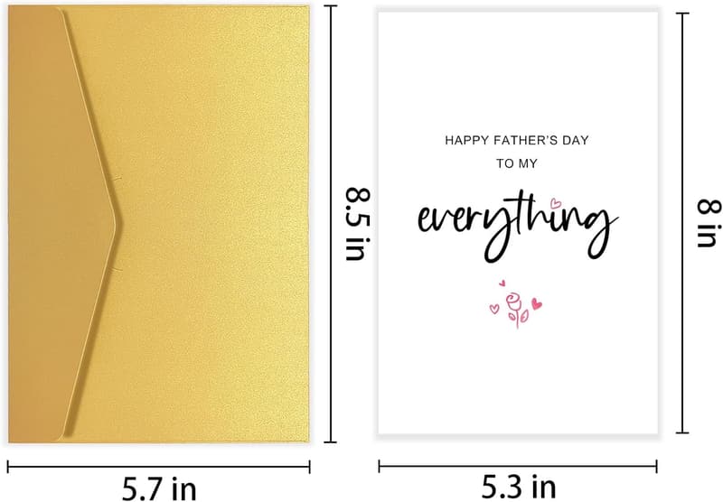 Happy Father's Day Card for Him from Wife or Girlfriend