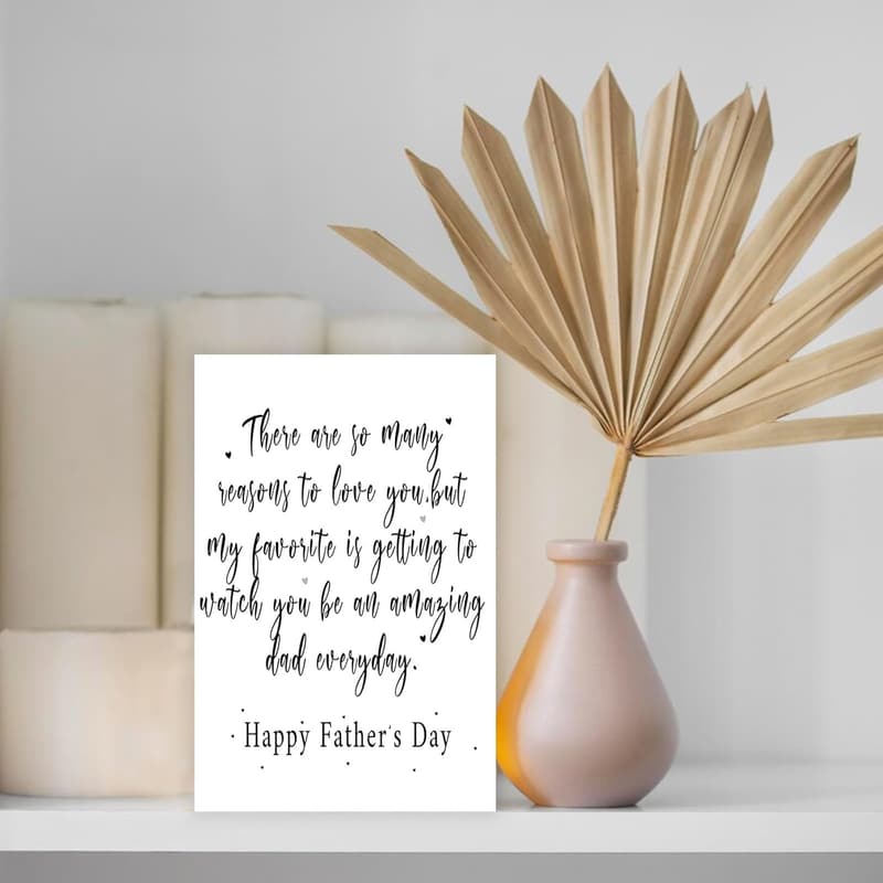 Father's Day Card Gift for Husband or Boyfriend