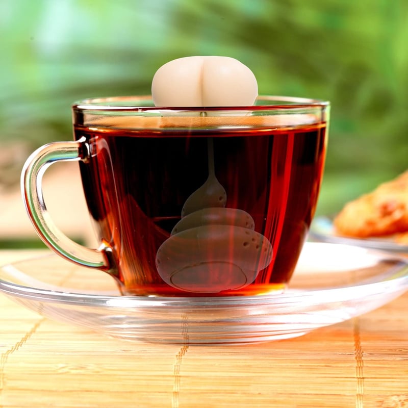 Funny Gag Gifts Tea Infuser for Tea Lovers - Silicone Filter