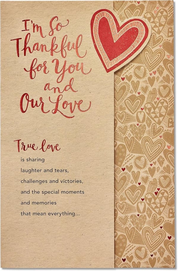 True Love Romantic Card