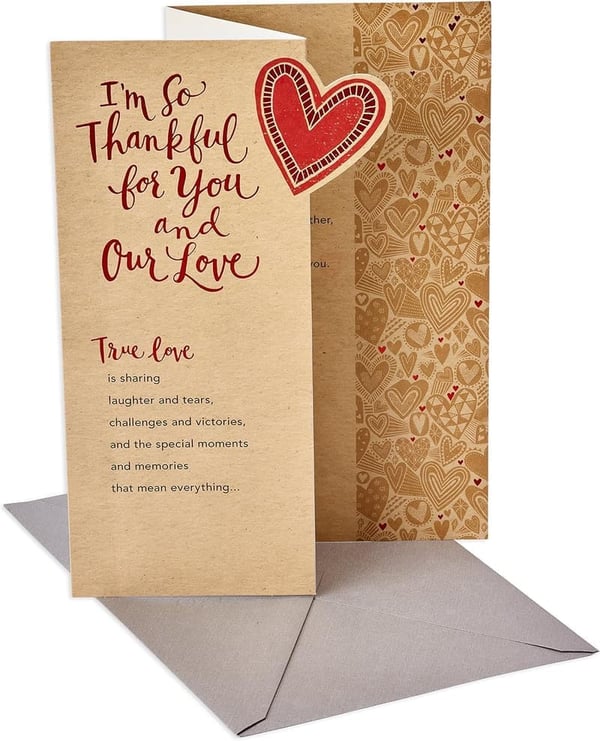 True Love Romantic Card