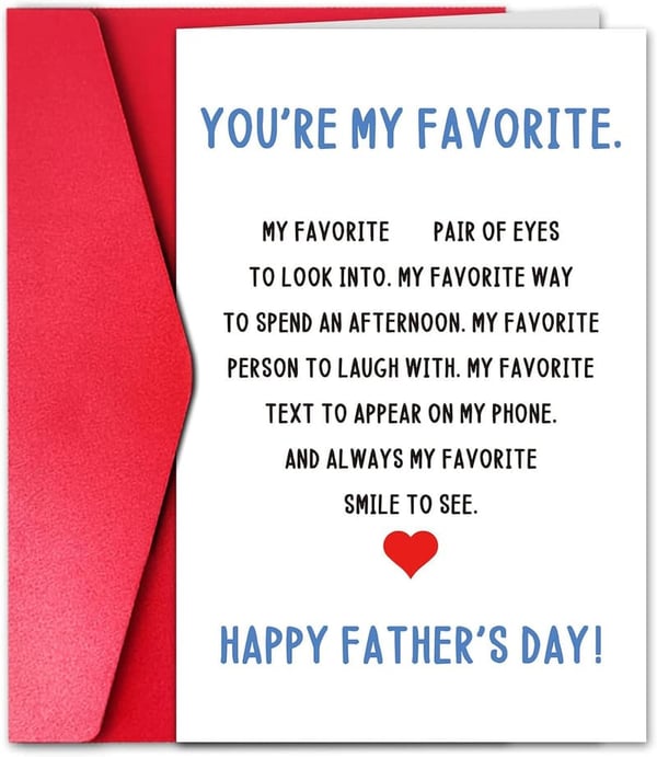 Father's Day Love Letter for the Best Dad