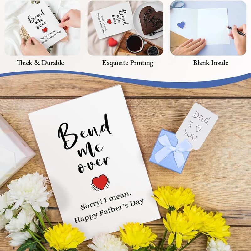 Funny Father's Day Card for Husband or Boyfriend